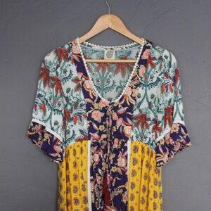 Multi color mini dress (Size S)